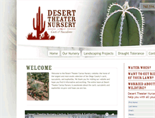 Tablet Screenshot of deserttheater.com
